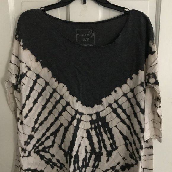 Free People We The Free Livin Coastal Tye Dye Tee - Picture 2 of 4